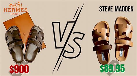 hermes strappy sandals dupe|hermes sandals vs steve madden.